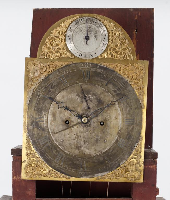 A George III long-case clock, dial face signed "EARDLEY NORTON LONDON".