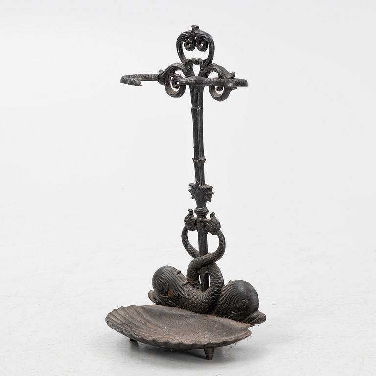 Paraplyställ, gjutjärn, tidigt 1900-tal.