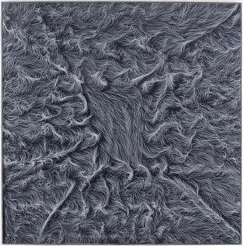 KARL NORIN, Executed 2014. Faux fur, epoxy, foam board, glass fibre.