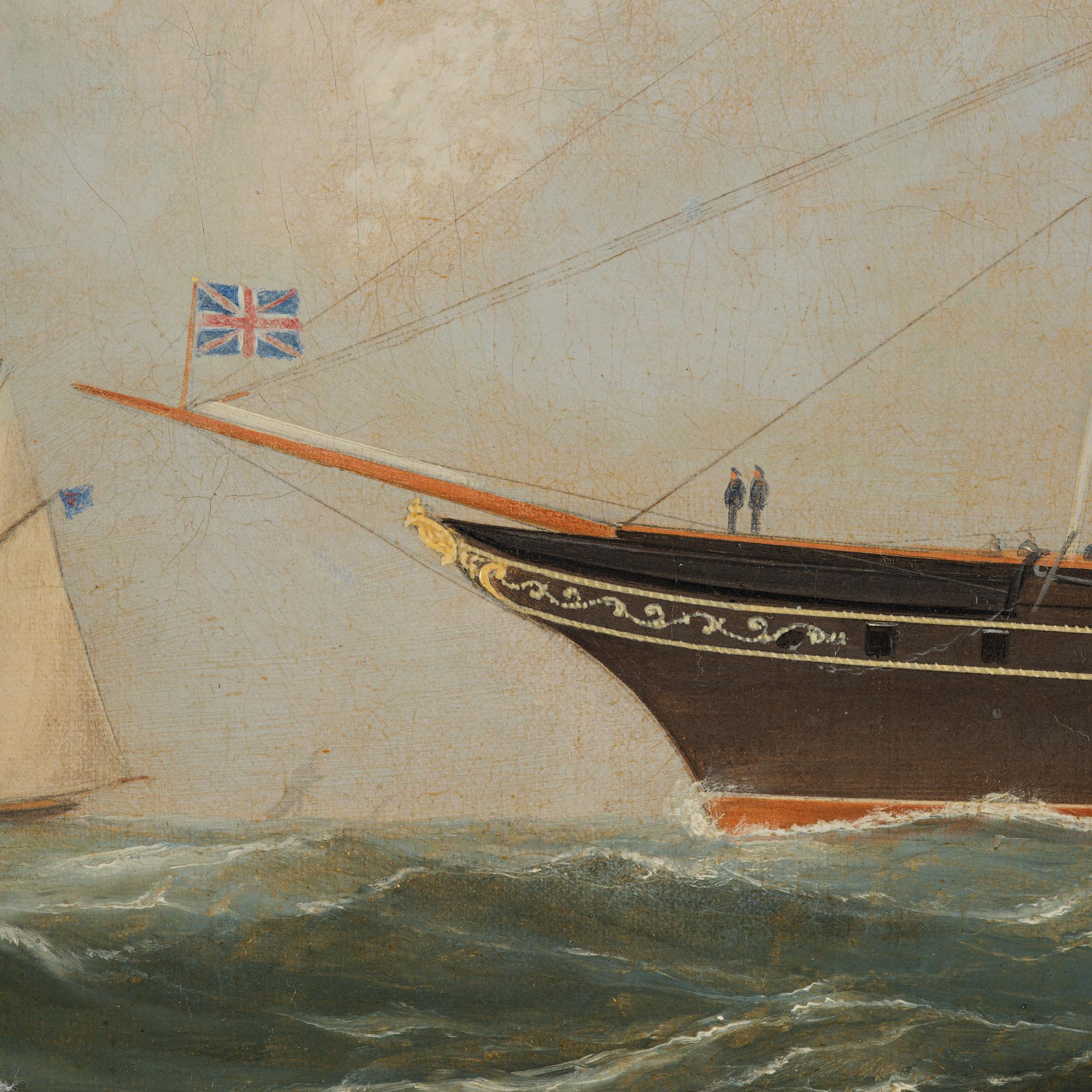 George Mears, English royal yacht "Victoria & Albert II".