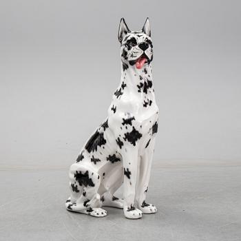 A dog sculpture, Italy, late 20th Century.