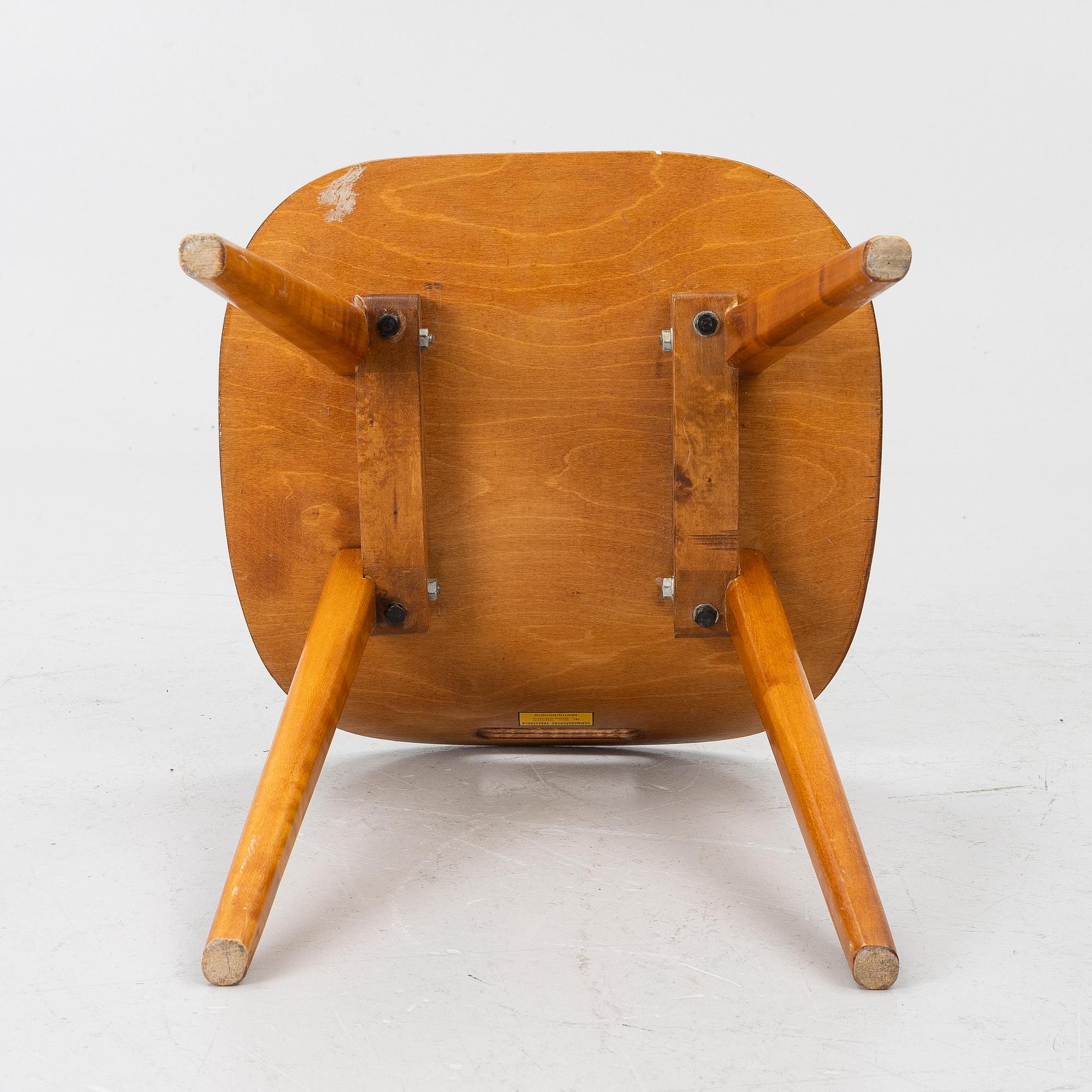 Stool, 1950s/60s.
