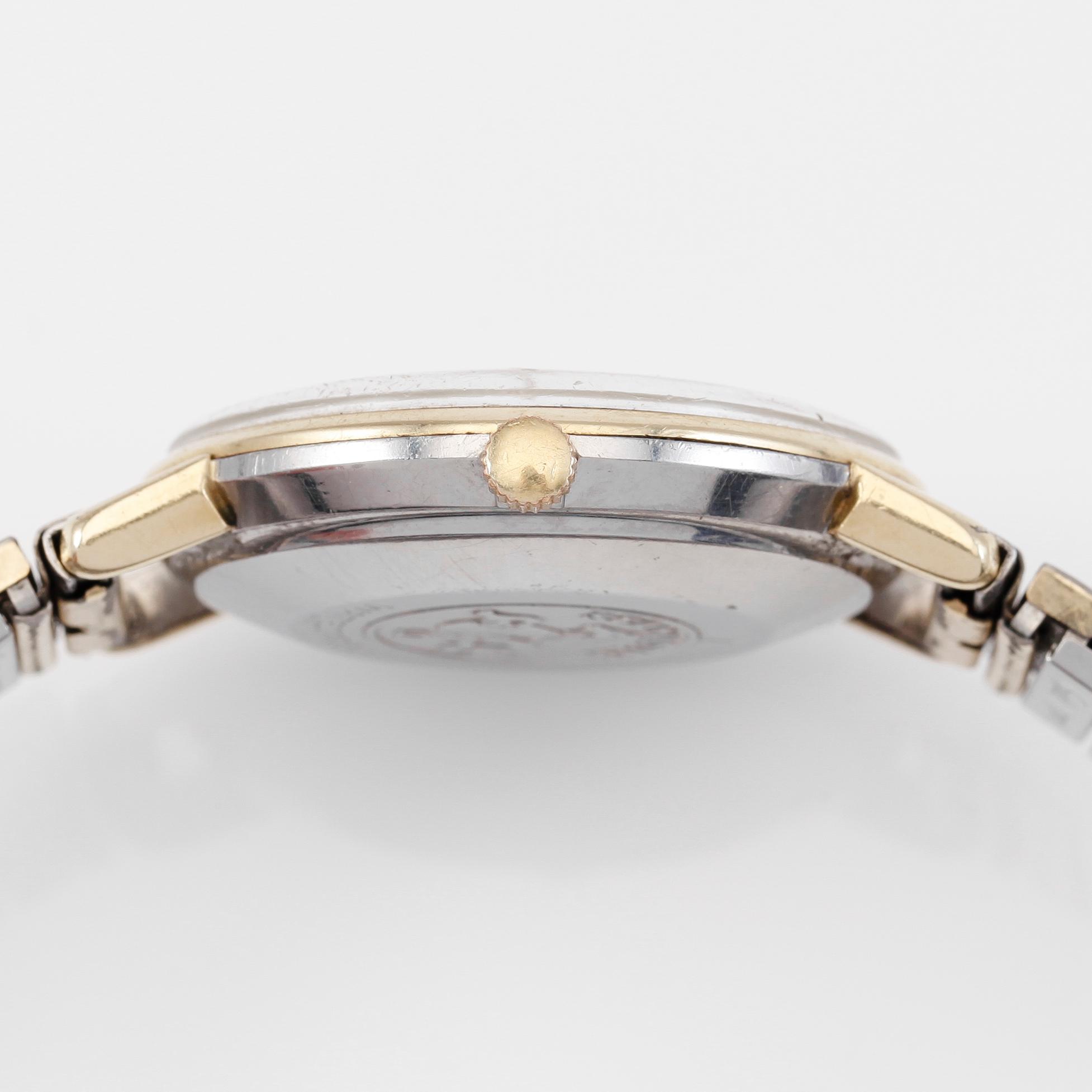 ARMBANDSUR, guld på stål, Omega Automatic, Seamaster de Ville.