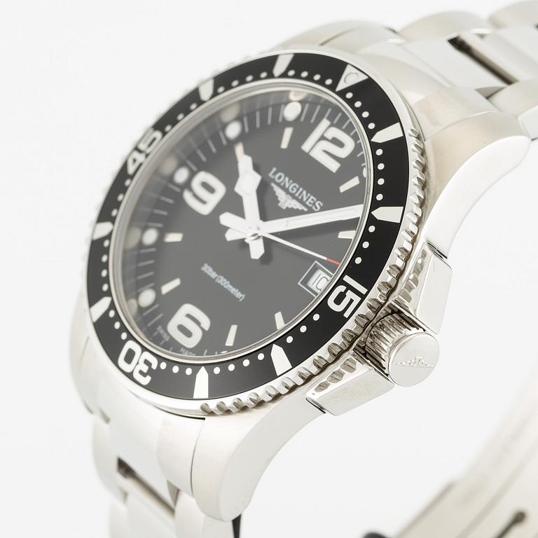 Longines, HydroConquest, wristwatch, 41 mm.