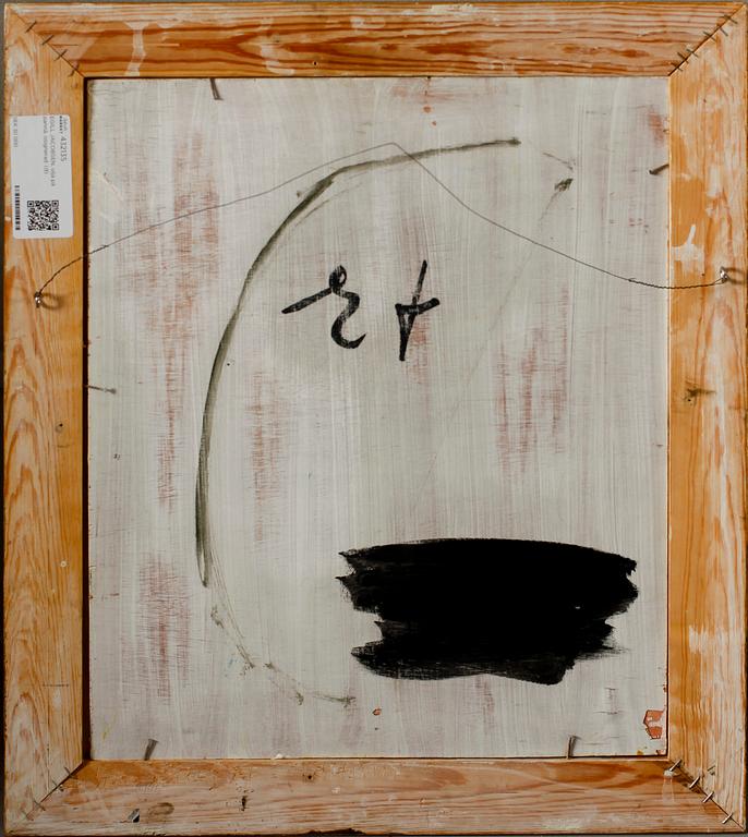 EGILL JACOBSEN, olja på pannå, signerad a tergo.