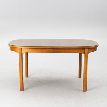 Carl Malmsten, a seven-piece dining suite, 'Ambassadör', Åfors Möbelfabrik.