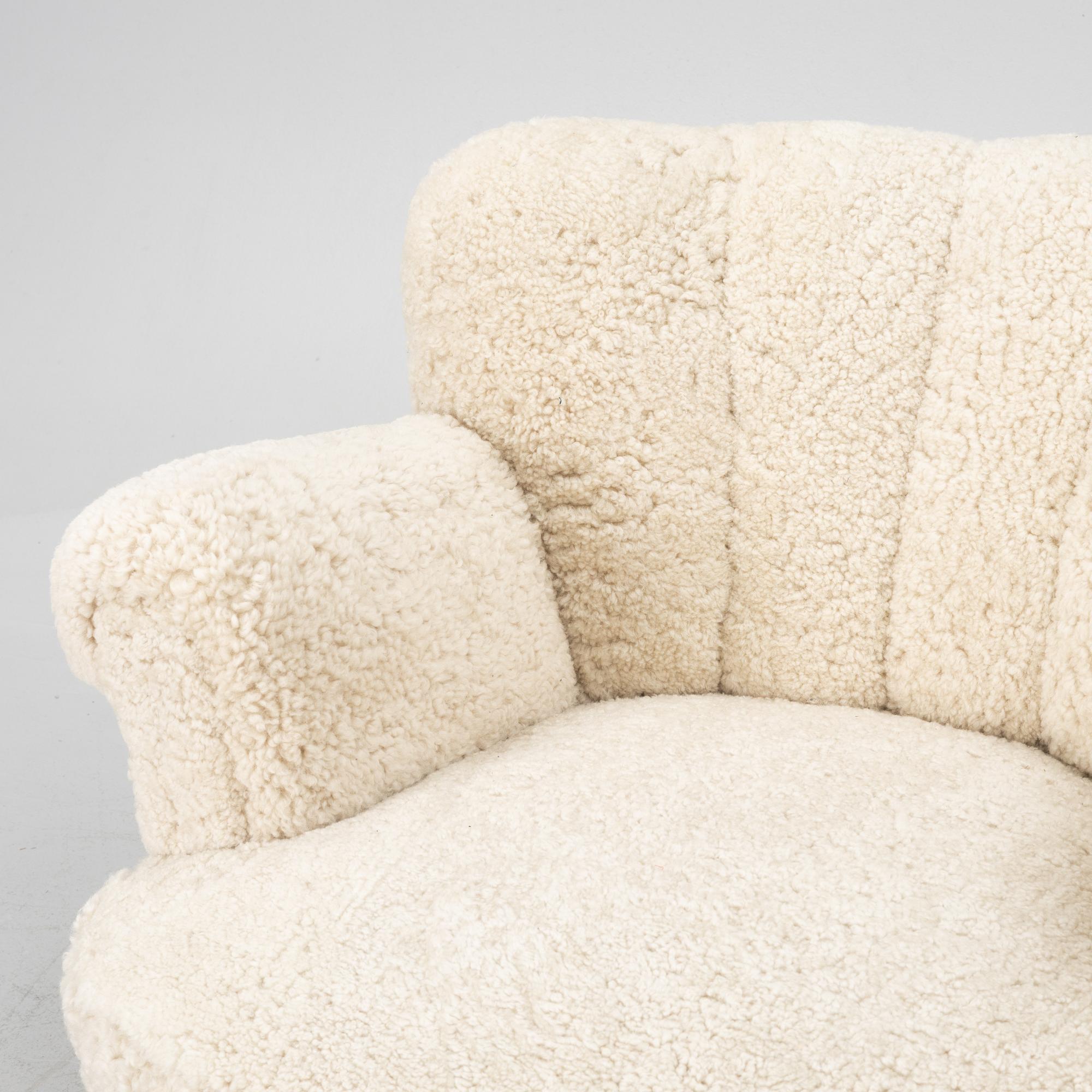 Armchairs, a pair, Swedish Modern, 1940s.