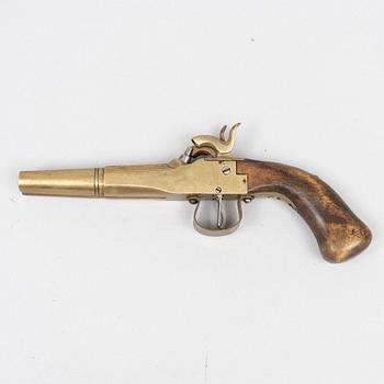 Pistols 3 pcs, 19th century.