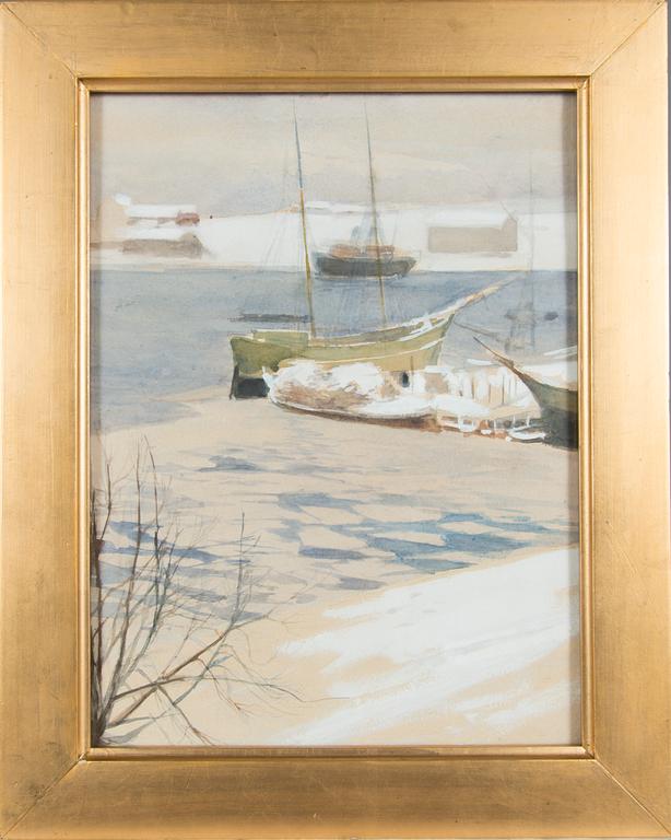 Albert Edelfelt, Helsingfors-vy.