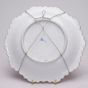 TALLRIK, porslin, Meissen, 1900-talets första hälft.