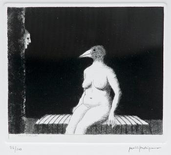 522. Pentti Kaskipuro, "PHEASANT WOMAN".