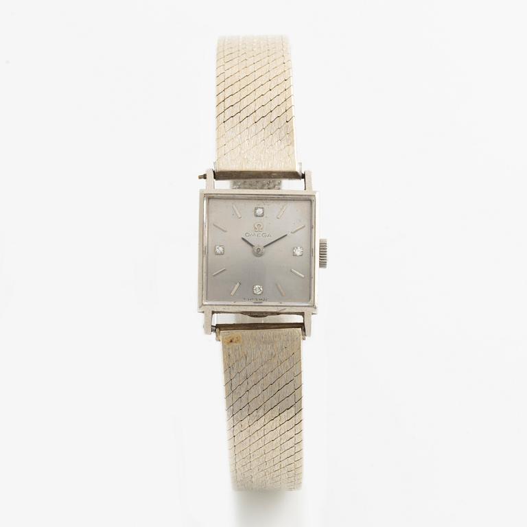 Omega, armbandsur, "Diamond Dial", 17 mm.