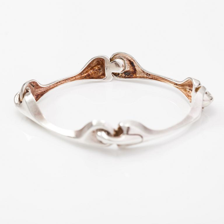Björn Weckström, Armband "Armilla", sterlingsilver. Lapponia 1977.