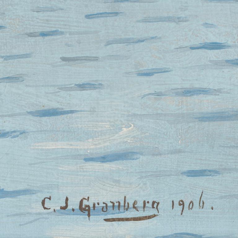 CARL JOHAN GRANBERG, olja på duk, sign o dat 1906.