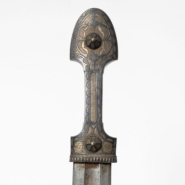 Kindjal, Caucasian, 19th century.
