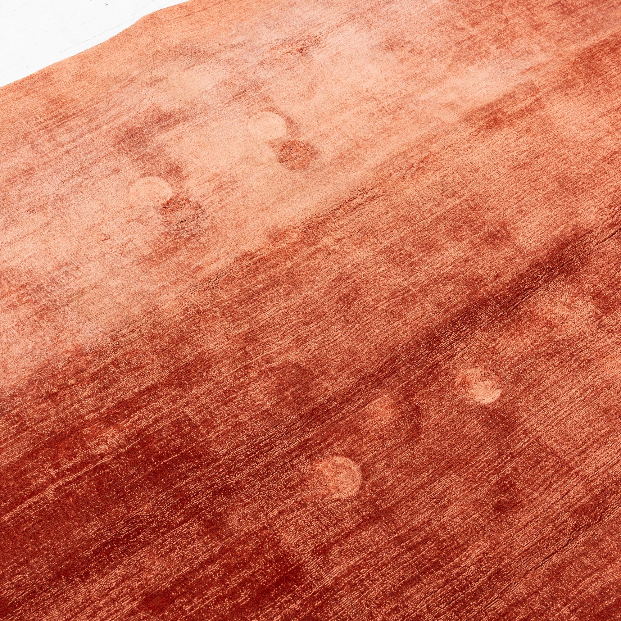 Rug, Satara, "Copper", India, approx. 300 x 270 cm.