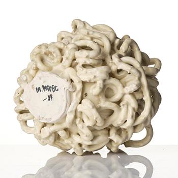 Mårten Medbo, skulptur/vas, "Krullvas", stengods, egen ateljé, 2004.