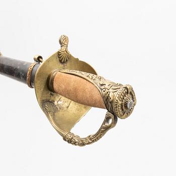 A French sabre, second half of the 19th century.