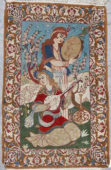 MATTA, Isfahan, korkull, ca 97,5x64 cm.