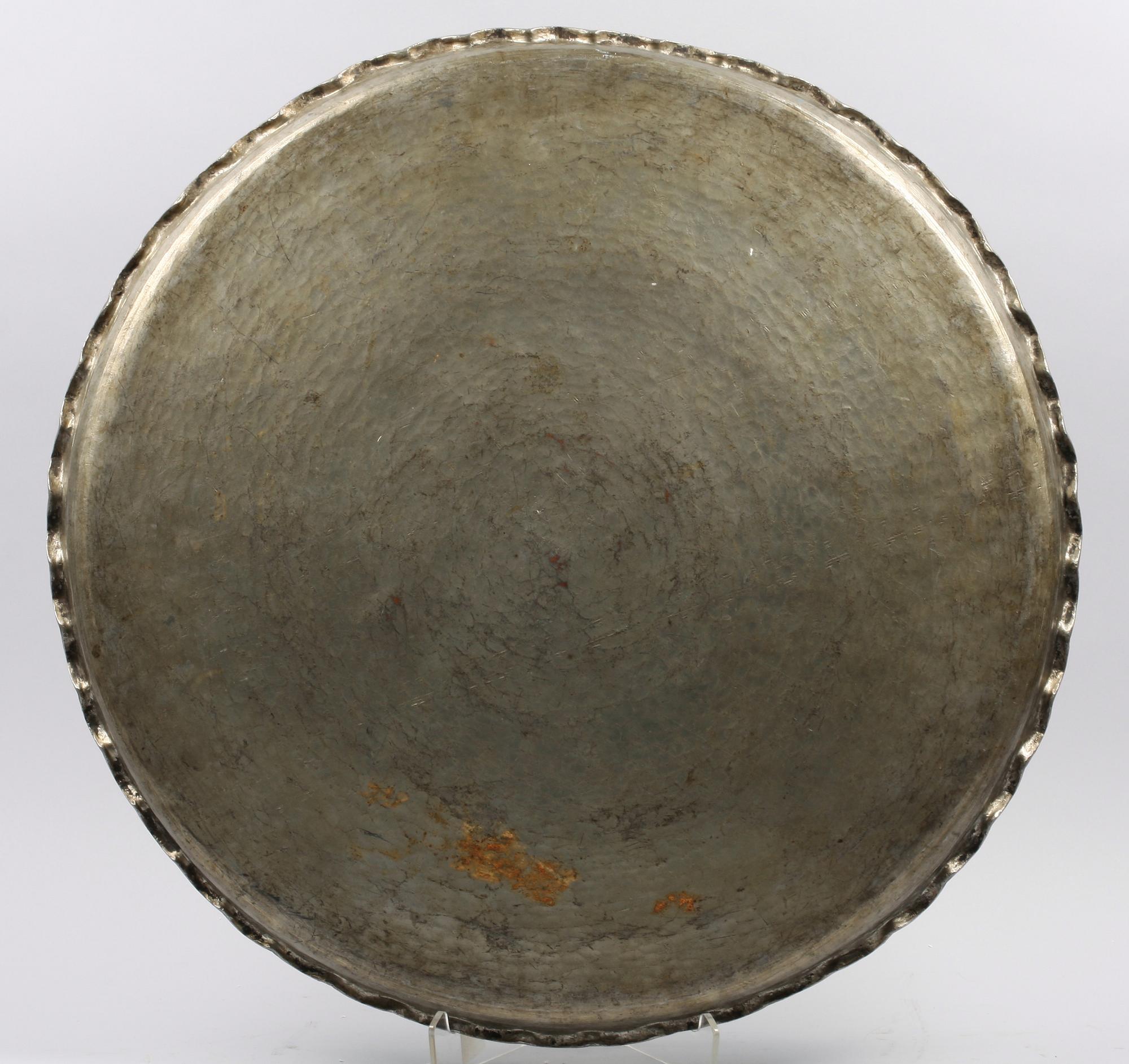 BRICKA, koppar, Persien, 1900-tal.