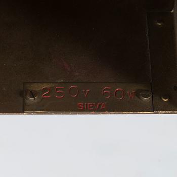 Seinävalaisinpari, Sievä, 1900-luvun puoliväli.