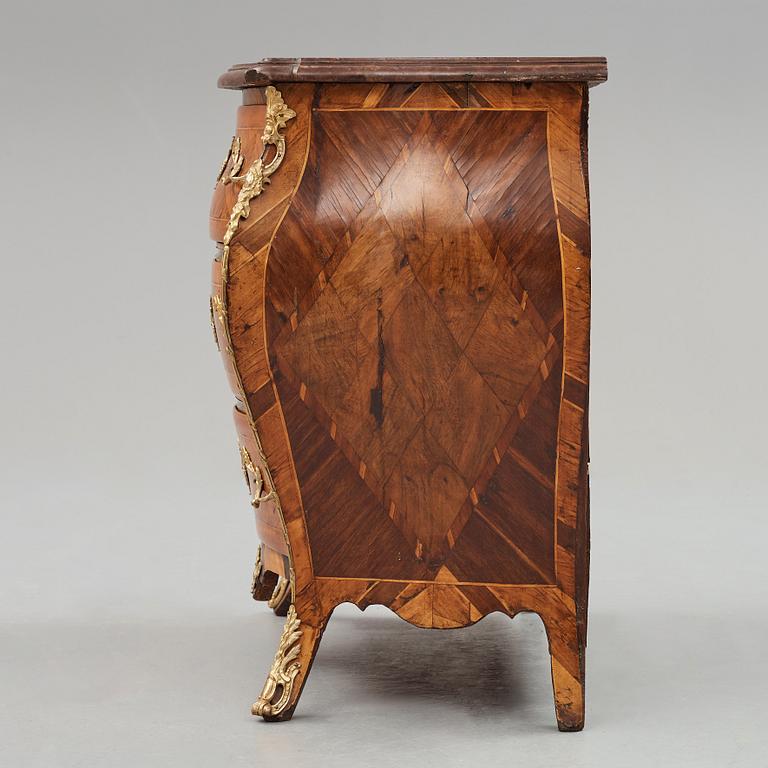 A Swedish Rococo commode by Petter Gyllenberg (master in Stockholm 1767-85).