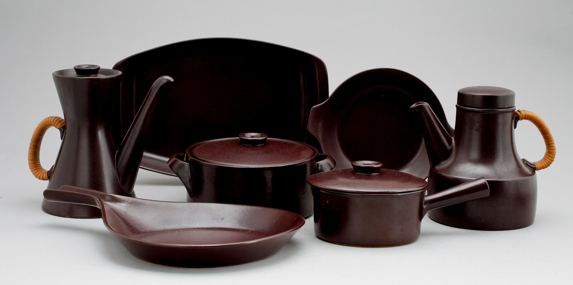 SERVISPORSLIN, 16 delar, porslin, "Terma", Stig Lindberg, Gustavsberg.