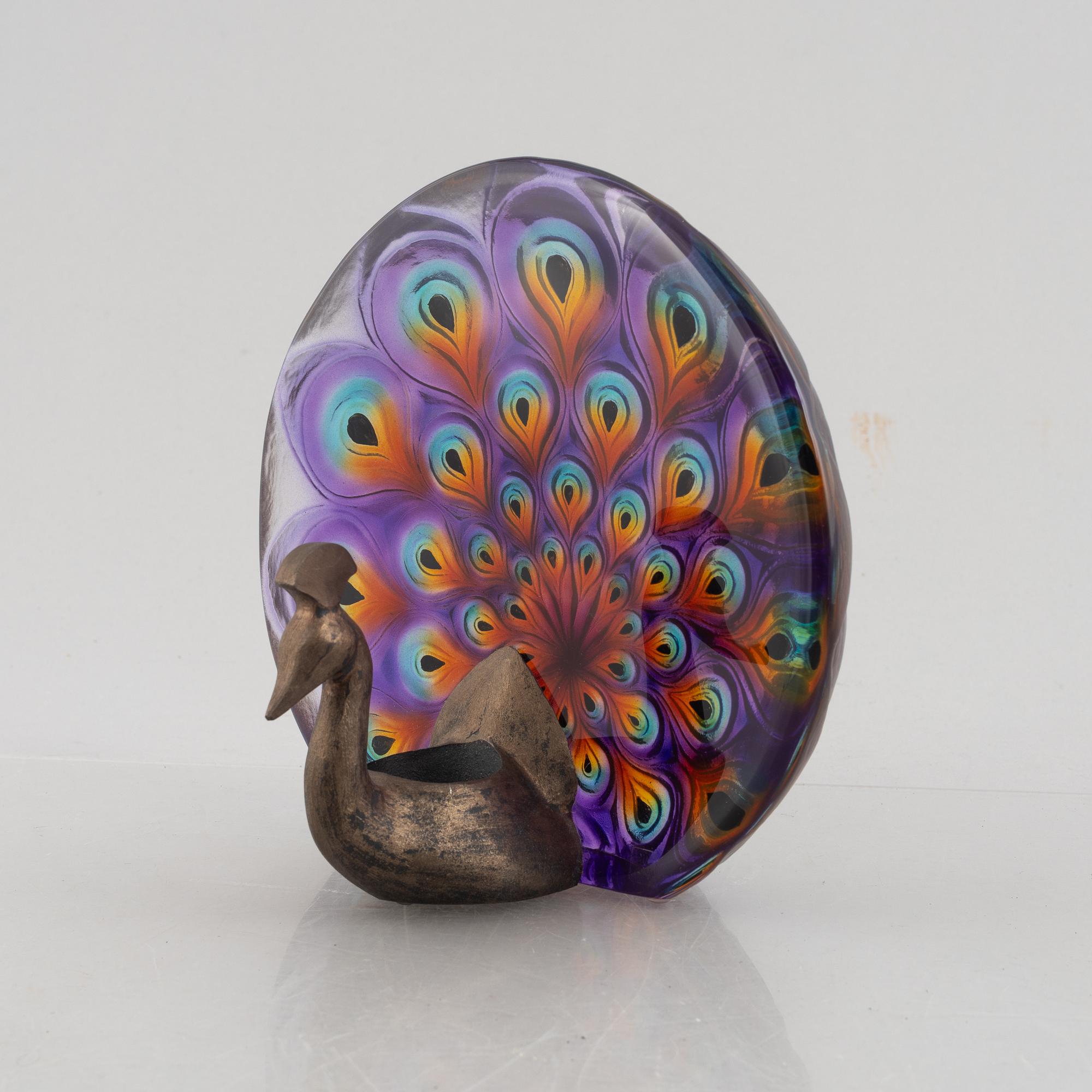 Ludvig Löfgren, a glass sculpture, Målerås.