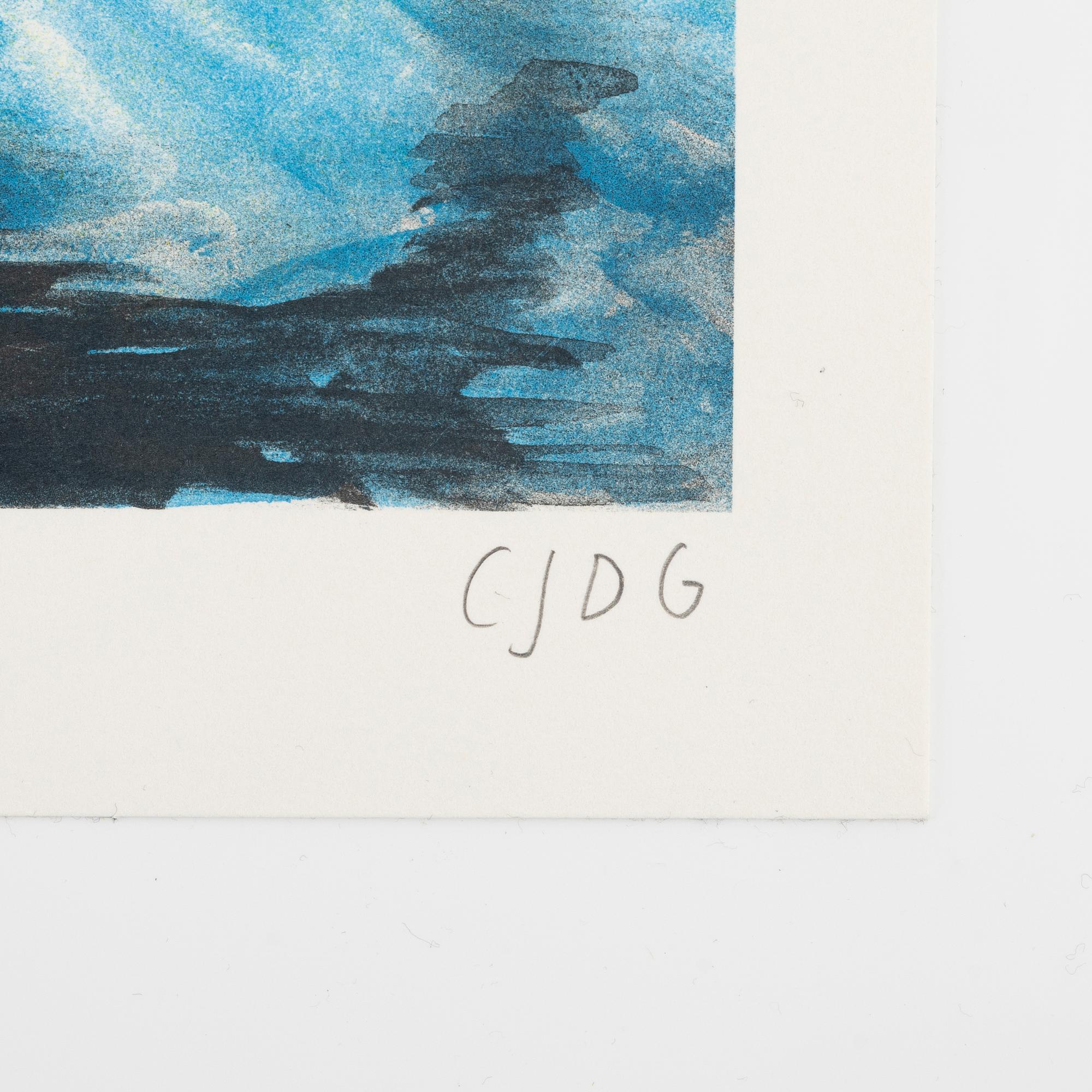 Carl Johan De Geer, "Skriet".