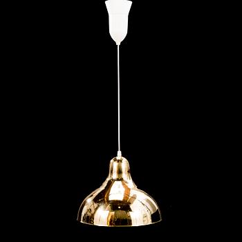 A 1970's pendant light.