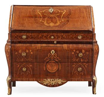 380. A Gustvian late 18th century commode by N. Korp (not signed), master 1763.