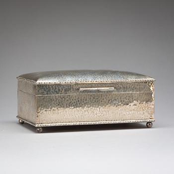 CIGARRSKRIN, 830 silver, importstämplar. Total vikt inkl. inredning 1192 gram.