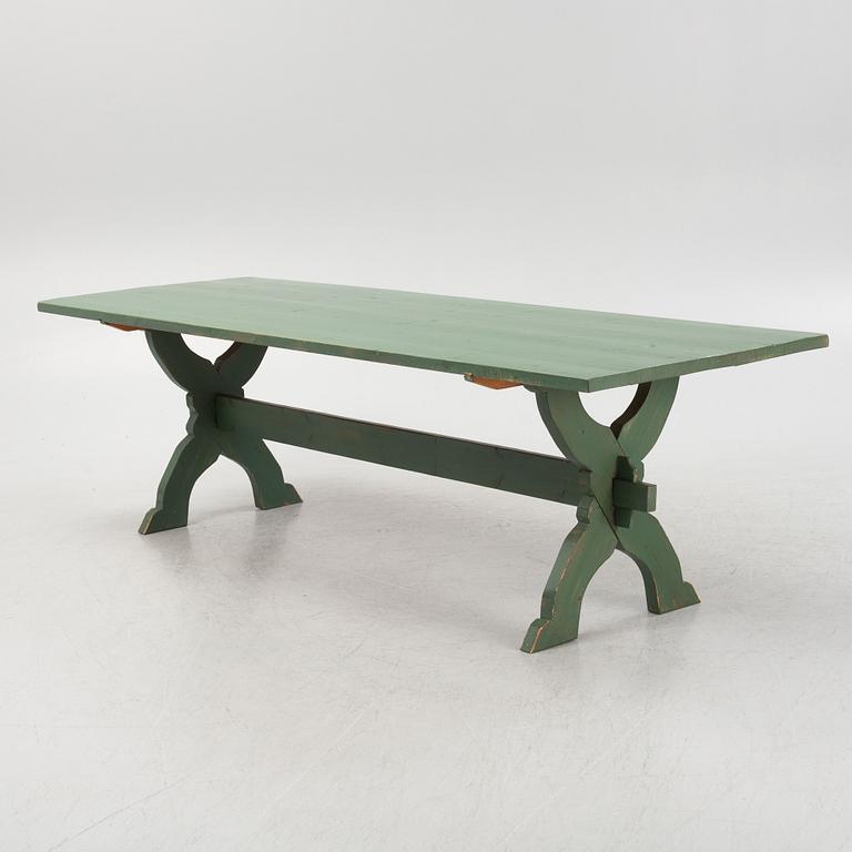 Dining table, folk style 20th century.