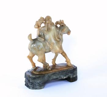 FIGURIN, soapstone mm.