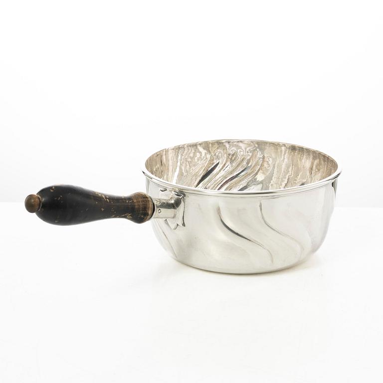 A Dragsted, a silver pot, Copenhagen, Denmark, 1919.