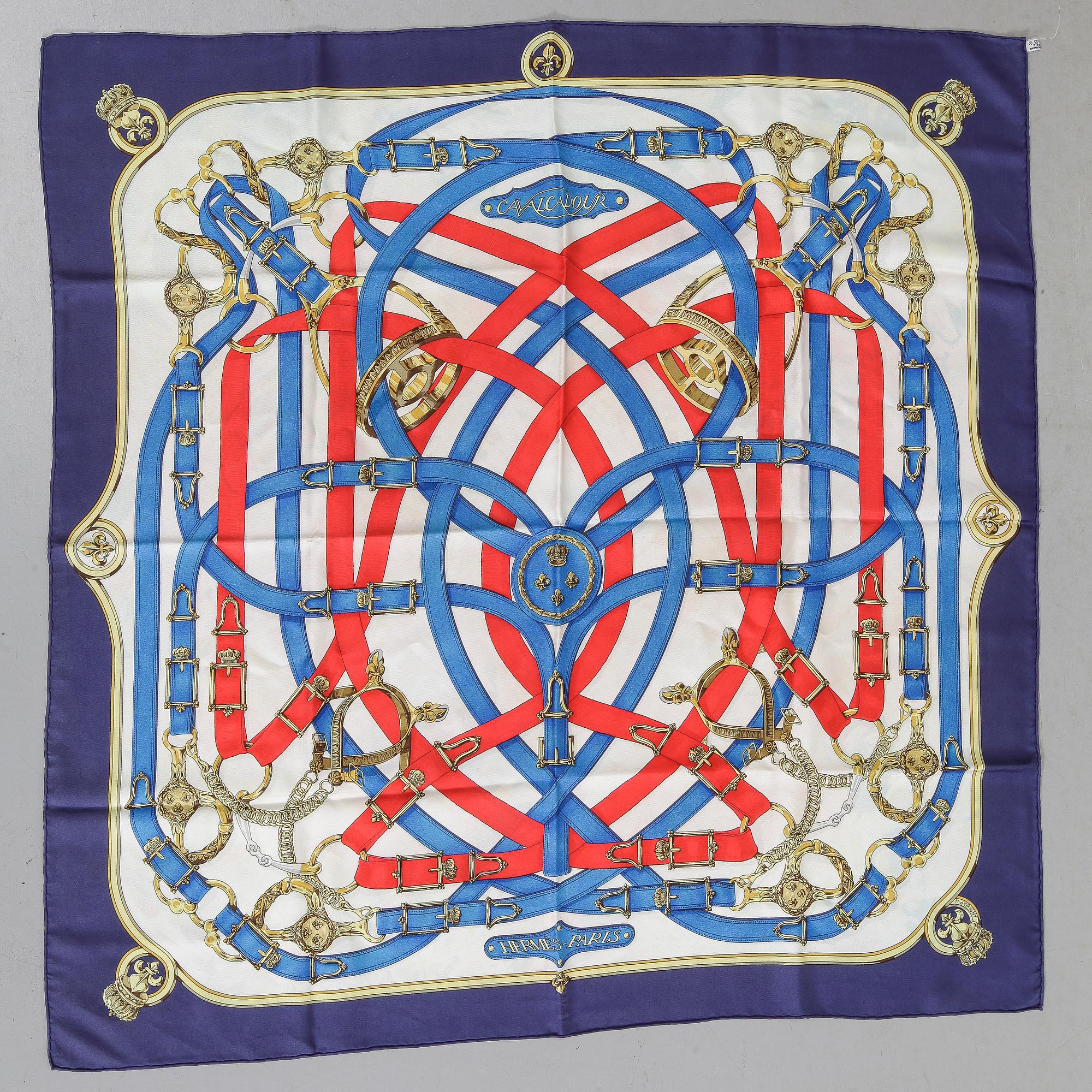 SCARF, Hermés, "Cavalcadour".