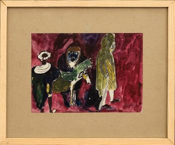 SVEN X:ET ERIXSON, watercolor, signed and dated 1935.