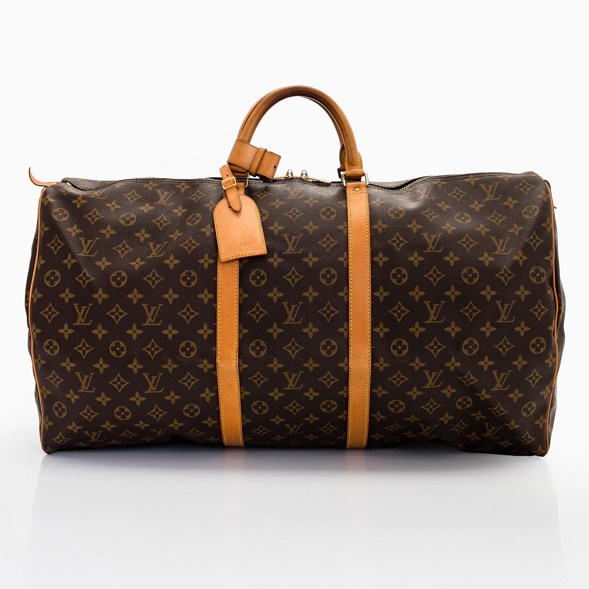 Louis Vuitton, a Monogram Canvas "Keepall 60" weekend bag.