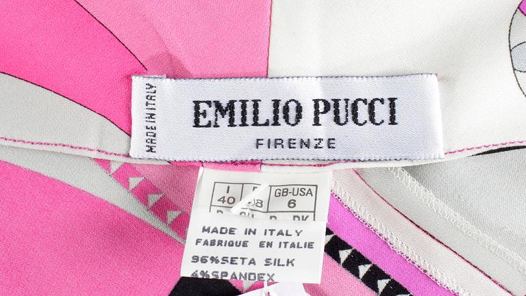 A skirt by Emilio Pucci.