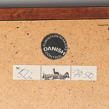 Severin Hansen, peili, malli 522, Haslev Møbelfabrik, Tanska, 1900-luvun puoliväli.