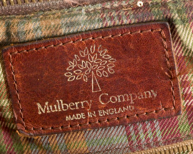 VÄSKA samt SMINKVÄSKA, Mulberry.
