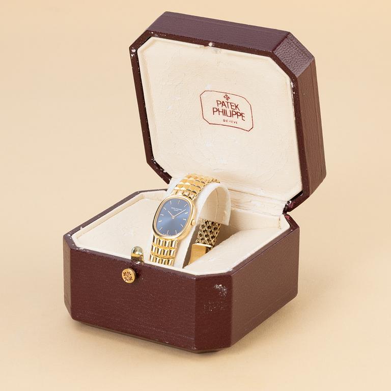 Patek Philippe, Golden Ellipse, “Lobster Bracelet”, ca 1990.