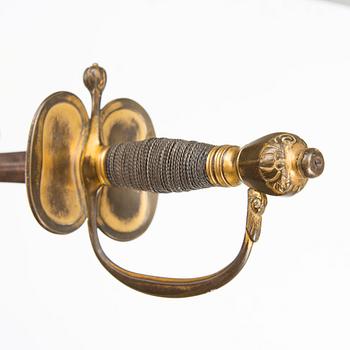 A late 18th Century Central European officer's sword.