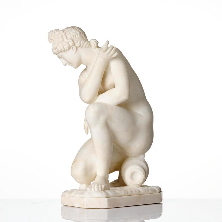 "Crouching Venus", presumably Italy, late 19th century.