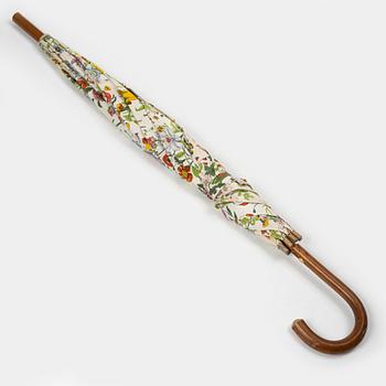 Gucci, paraply, "Flora", vintage.