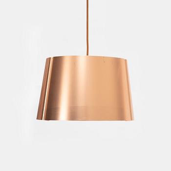 Jonas Lindvall, a model 'W 124 Medium' copper ceiling light, Wästberg.