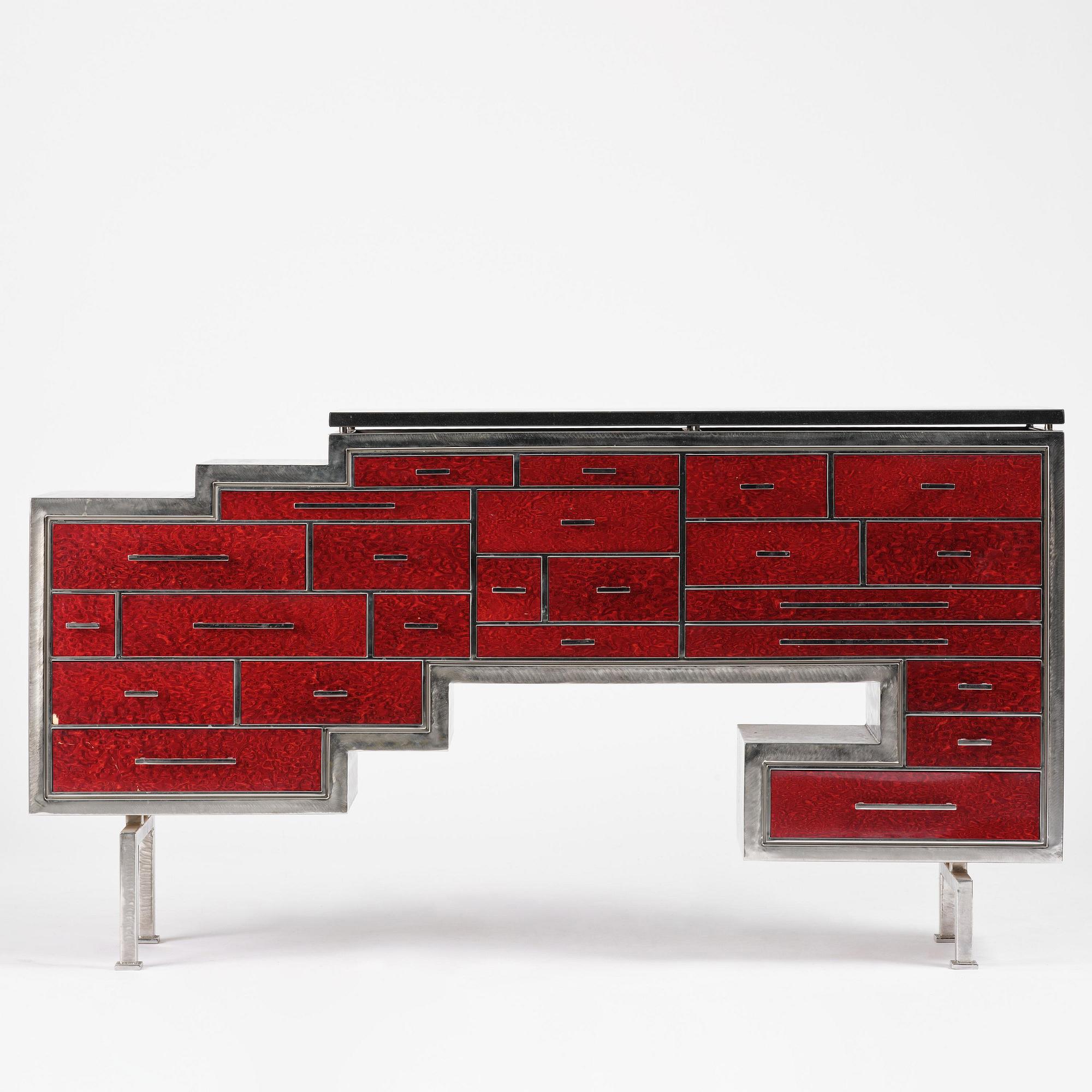 Bengt Rosenström, sideboard, "Bilbao", egen studio, Ängelholm, 2006.