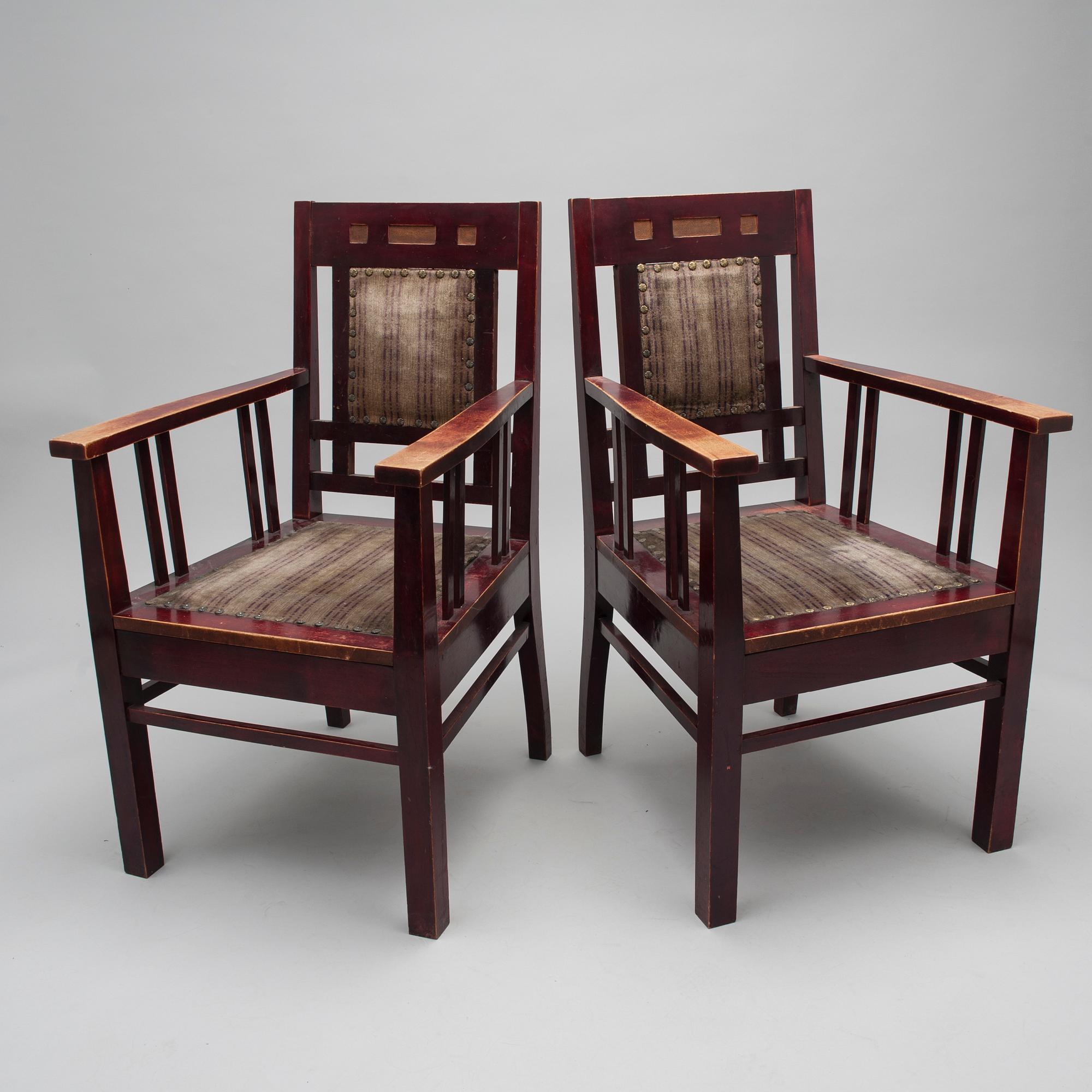 STOLAR, ett par, senjugend, tidigt 1900-tal.