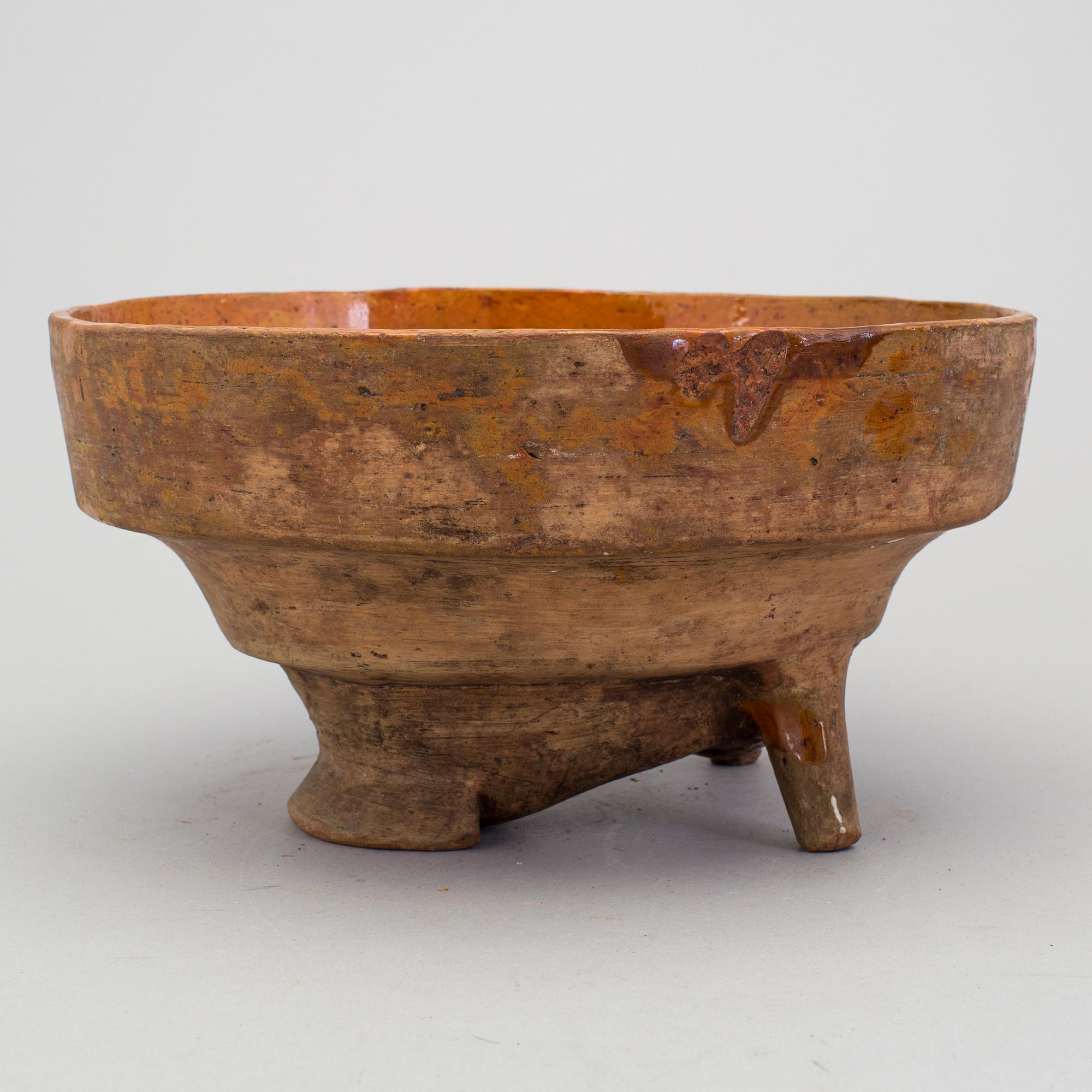 ALADÅBFORM samt FIGURIN, keramik, möjligen Höganäs, 1800-tal.
