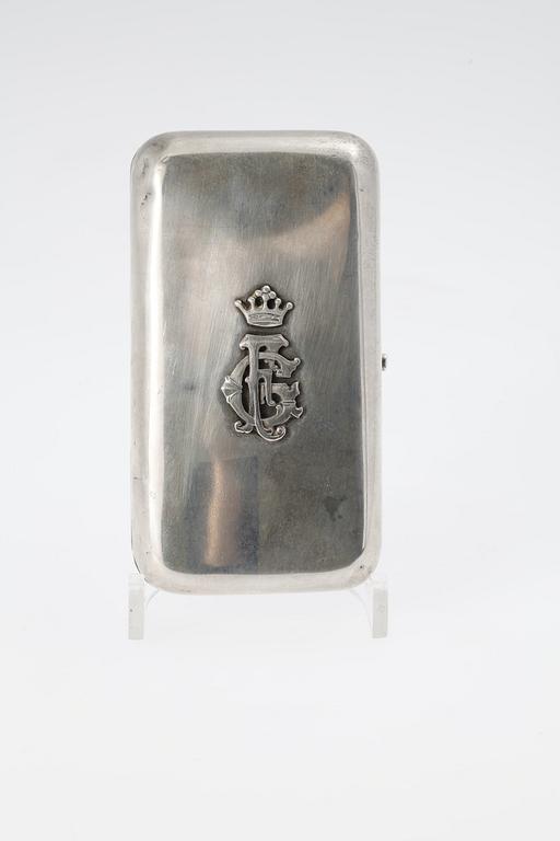DOSA, silver, St Petersburg Ryssland, 1800-talets slut. Vikt ca 200 gram.